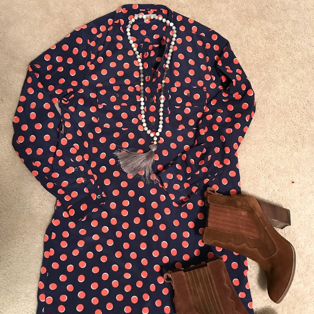 Gap Polka Dot Shift Dress - SM